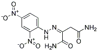 OXALACETAMIDE2,4-DINITROPHENYLHYDRAZONE Struktur