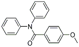 P-METHOXY-N,N-DIPHENYLBENZAMIDE Struktur