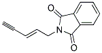 TRANS-N-(2-PENTEN-4-YNYL)PHTHALIMIDE Struktur