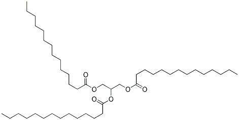 PROPANE-1,2,3-TRIYLTRIMYRISTATE Struktur