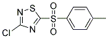 3-Chloro-5-(4-methylphenylsulfonyl)-1,2,4-thiadiazole Struktur