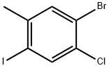 5-Bromo-4-chloro-2-iodotoluene Struktur