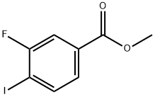 Methyl3-fluoro-4-iodobenzoate Struktur