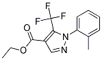 Ethyl1-o-Tolyl-5-trifluoromethyl-1H-pyrazole-4-carboxylate Struktur