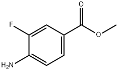 Methyl-4-amino-3-fluorobenzoate Structure