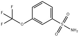 3-Trifluoromethoxybenzenesulfonamide Struktur