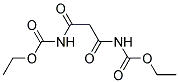 Ethyl N-(3-((rthoxycarbonyl)amino)-3-oxopropanoyl)carbamate Struktur