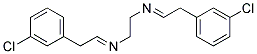 N1,N2-Bis((3-chlorobenzyl)methylene)-1,2-ethanediamine Struktur