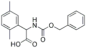 {[(benzyloxy)carbonyl]amino}(2,5-dimethylphenyl)acetic acid Struktur