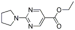 ethyl 2-pyrrolidin-1-ylpyrimidine-5-carboxylate Struktur