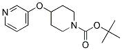 4-(Pyridin-3-yloxy)-piperidine-1-carboxylic acid tert-butyl ester Struktur