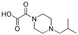 [4-(2-methylpropyl)piperazin-1-yl](oxo)acetic acid Struktur