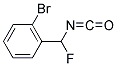 3-BROMO-4-FLUORO-ISOCYANATOMETHYLBENZENE Struktur