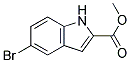 Methyl 5-Bromoindole-2-Carboxylate Struktur