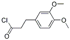 3-(3,4-Dimethoxyphenyl) Propionyl Chloride Struktur