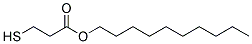 n-Decyl 3-mercaptopropionate Struktur