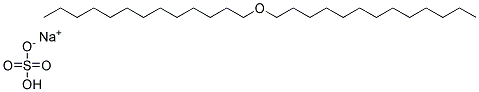 Tridecyl ether sulfate, sodium salt Struktur