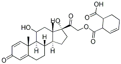 Prednisolone tetrahydrophthalate Struktur