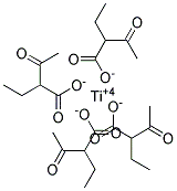 Titanium ethylacetoacetate Struktur