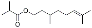 L-Citronellyl isobutyrate Struktur