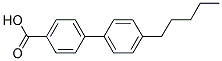 4-Pentylbiphenyl-4'-carboxylic acid Struktur