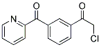 3-Chloroacethylbenzoyl pyridine Struktur