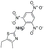 5-ETHYL-4-METHYL-2-THIAZOLAMINEPICRATE Struktur