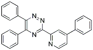 5,6-DIPHENYL-3-(4-PHENYL-2-PYRIDYL)-1,2,4-TRIAZINE Struktur