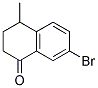 7-BROMO-4-METHYL-3,4-DIHYDRO-1(2H)-NAPHTHALENONE Struktur