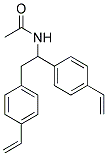 N-(4-VINYL-A-(P-VINYLPHENYL)PHENETHYL)ACETAMIDE Struktur