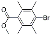 METHYL4-BROMO-2,3,5,6-TETRAMETHYLBENZOATE Struktur