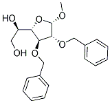 METHYL2,3-DI-O-BENZYL-A-D-GALACTOFURANOSIDE Struktur