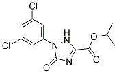 Isopropyl1-(3,5-dichlorophenyl)-2,5-dihydro-5-oxo-1H-1,2,4-triazole-3-carboxylate Struktur