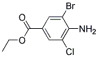 Ethyl-4-amino-3-bromo-5-chlorobenzoate Struktur