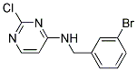 N-(3-bromobenzyl)-2-chloropyrimidin-4-amine Struktur