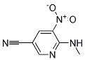 6-Methylamino-5-nitro-nicotinonitrile Struktur