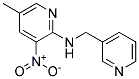 (5-Methyl-3-nitro-pyridin-2-yl)-pyridin-3-ylmethyl-amine Struktur