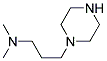 N,N-dimethyl-3-piperazin-1-ylpropan-1-amine Struktur