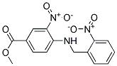 3-Nitro-4-(2-nitro-benzylamino)-benzoic acid methyl ester Struktur