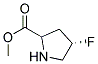 methyl (4S)-4-fluoropyrrolidine-2-carboxylate Struktur