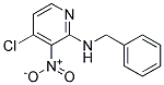 Benzyl-(4-chloro-3-nitro-pyridin-2-yl)-amine Struktur