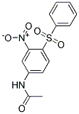 4-ACETAMIDO-2-NITRODIPHENYL SULFONE Struktur