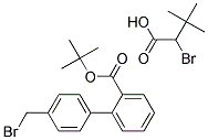 TERT-BUTYL 4'-(BROMOMETHYL)BIPHENYL-2-CARBOXYLATE TERT-BUTYL BROMOACETATE Struktur