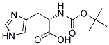 N-TERT-BUTOXYCARBONYL HISTIDINE Struktur