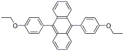 9,10-Bis(4-Ethoxy)Phenylanthracene Struktur