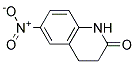 6-NITRO-3,4-DIHYDROQUINOLIN-2(1H)-ONE
 Struktur