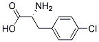 3-(4-Chlorophenyl)-D-alanine Struktur