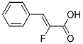 (Z)-A-FLUOROCINNAMICACID Struktur