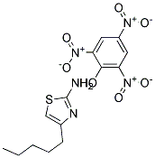 4-PENTYL-2-THIAZOLAMINEPICRATE Struktur