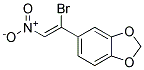 5-(1-BROMO-2-NITROVINYL)-1,3-BENZODIOXOLE Struktur